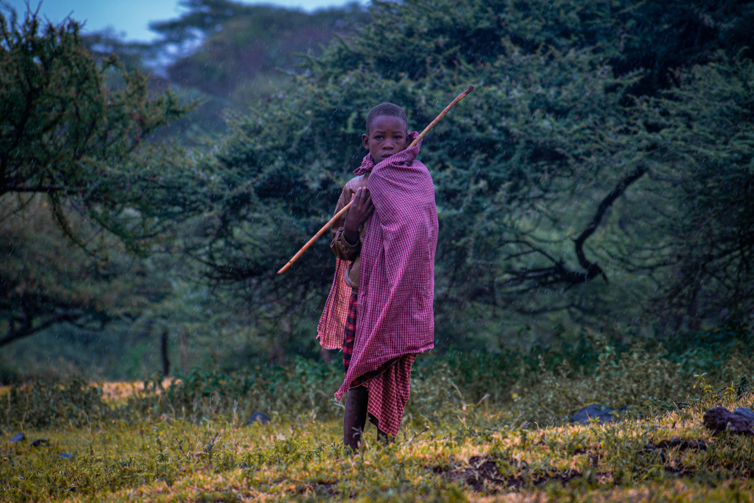 Danse traditionnelle et poussière